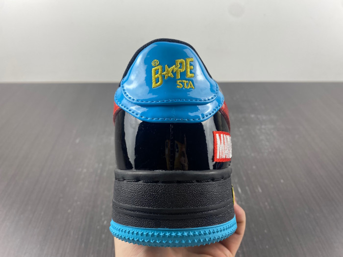 bape sta low x marvel comics spider-man