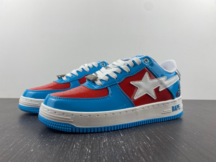 bape sta low x marvel comics spider-man