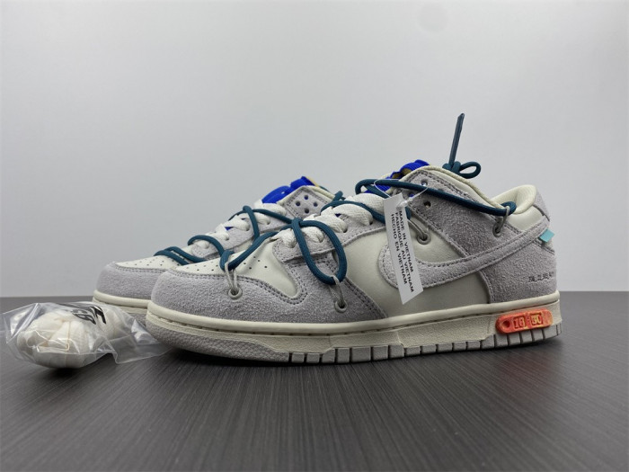 nike dunk low o-w lot 16 dj0950-111