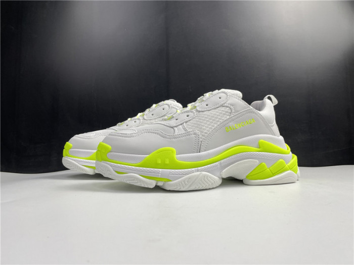 Ba*len*cia*ga sneaker triple.s.gomma silver white 536737 w0901 9088